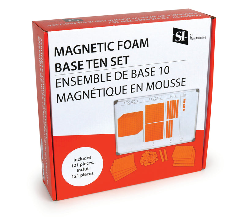 Magnetic Foam Base Ten Set - Set of 121