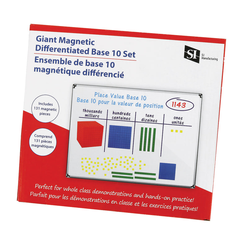 Giant Magnetic Differentiated Base Ten Set