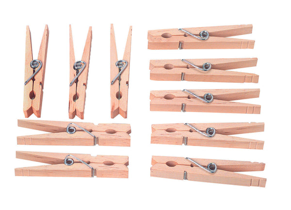 Large Spring Clothespins - Pack of 30