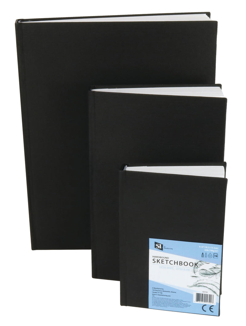 Hardcover Hardbound Sketchbook - 8.5" x 11"