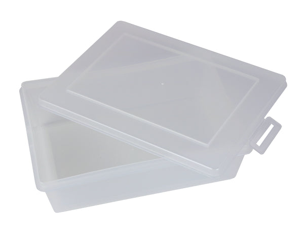 Transparent Container with Latching Lid