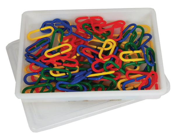 Simple Solution Chain Links in Container - Set of 100