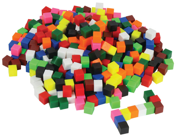 Non Linking Centimeter Cubes - Set of 500