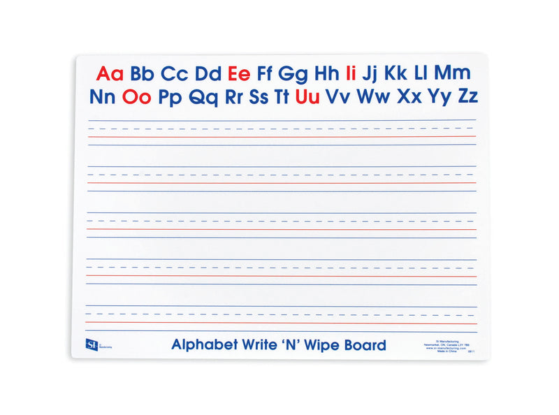 Write N Wipe Boards Alphabet - Pack of 30