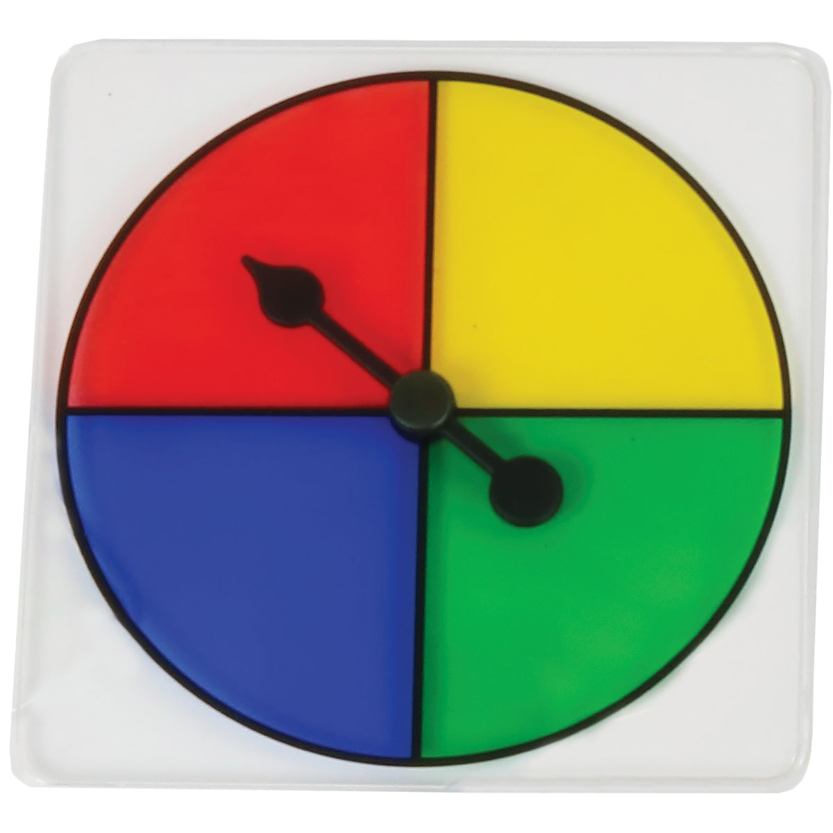Transparent 4 color spinner