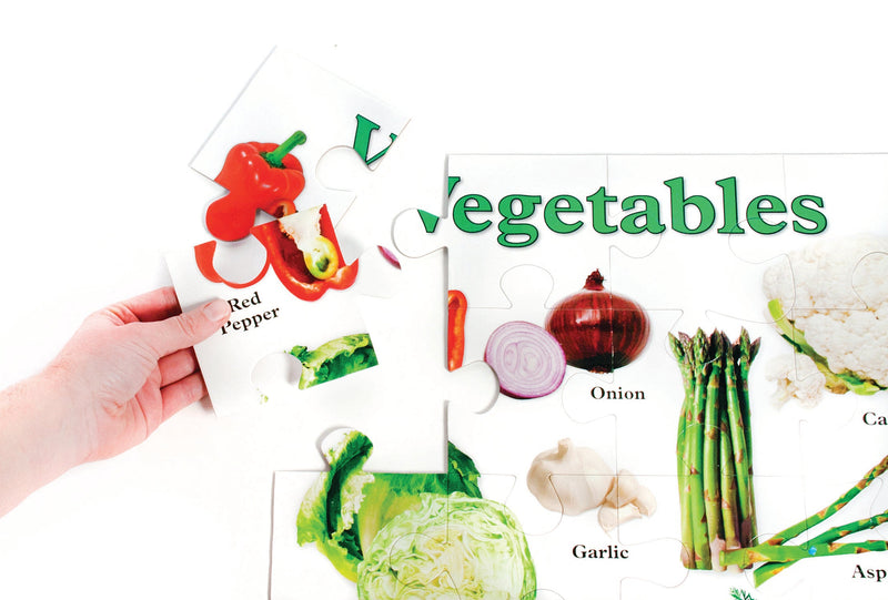 Real Vegetable Floor Puzzle
